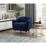 Cutler Blue Accent Chair - Ornate Home