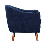 Cutler Blue Accent Chair - Ornate Home