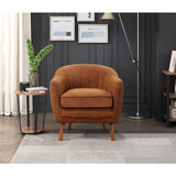 Cutler Rust Accent Chair - Ornate Home