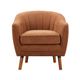 Cutler Rust Accent Chair - Ornate Home