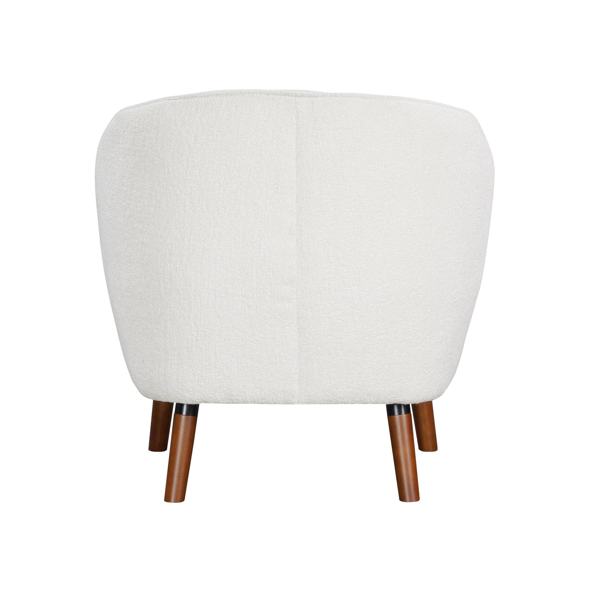 Cutler White Accent Chair - Ornate Home