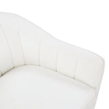 Cutler White Accent Chair - Ornate Home