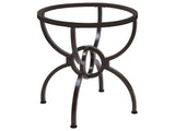 Aviano Gunmetal Dining Table Base - Ornate Home