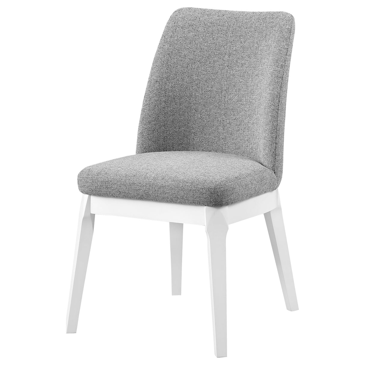 Carissa Light Grey Side Chair (Set of 2) - Ornate Home