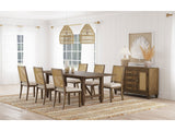 Matisse Light Brown 7-piece Dining Room Set - Ornate Home