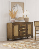 Matisse Light Brown Sideboard - Ornate Home