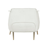 Rachael White Accent Chair - Ornate Home