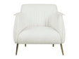 Rachael White Accent Chair - Ornate Home