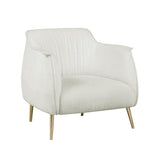 Rachael White Accent Chair - Ornate Home