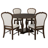 Landon Rich Brown 5-piece Dining Room Set - Ornate Home