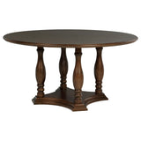 Landon Rich Brown 5-piece Dining Room Set - Ornate Home