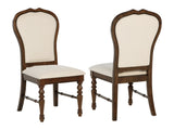 Landon Rich Brown Side Chair (Set of 2) - Ornate Home