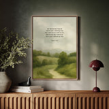 Morning Trust Psalm 143:8 Landscape Print