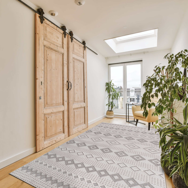 Goya Woven Non-Slip Indoor Area Rug - Ornate Home