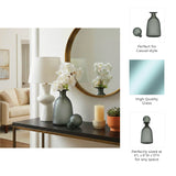 Elsa Green/Smoke Large Glass Vase