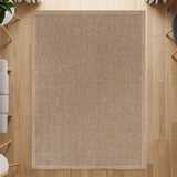 Fiora Natural 1 Jute-Look Area Rug | Hose & Go Cleaning