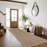 Fiora Natural 1 Jute-Look Area Rug | Hose & Go Cleaning