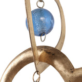 Bowenton Gold/Blue Wind Chime