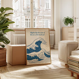Mightier Than the Waves Ocean Print