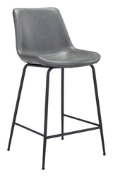 Byron Gray Counter Stool
