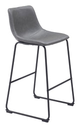Smart Charcoal Barstool (Set of 2)