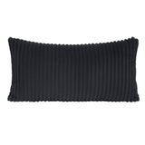 Chevron Black Accent Chair