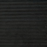 Chevron Black Accent Chair