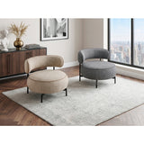 Encircle Gray Swivel Chair