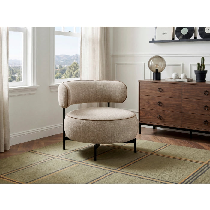 Encircle Brown Swivel Chair