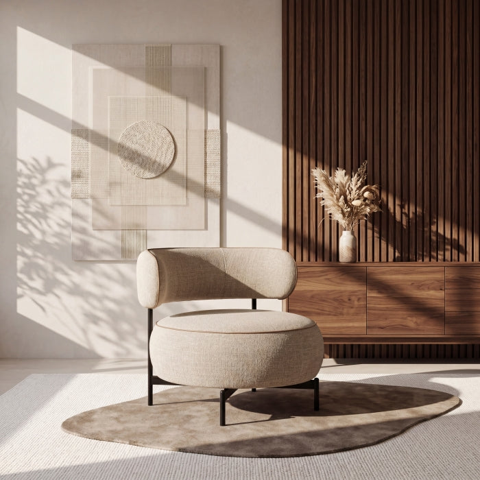 Encircle Brown Swivel Chair