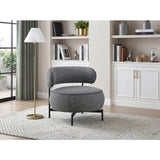Encircle Gray Swivel Chair