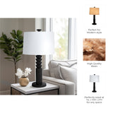 Faltonwind Black/White Lamp