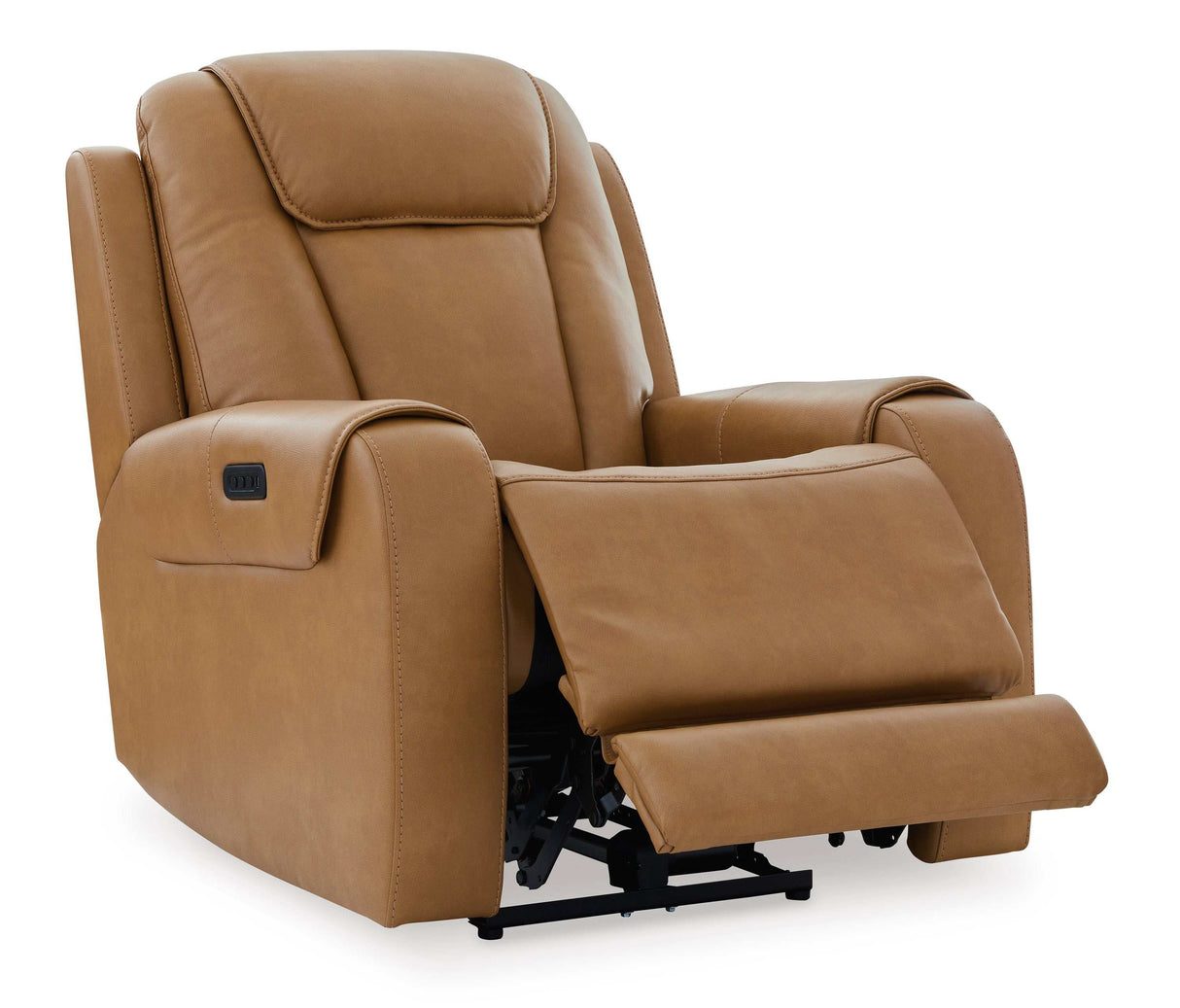 Card Player Cappuccino Power Recliner - Ornate Home