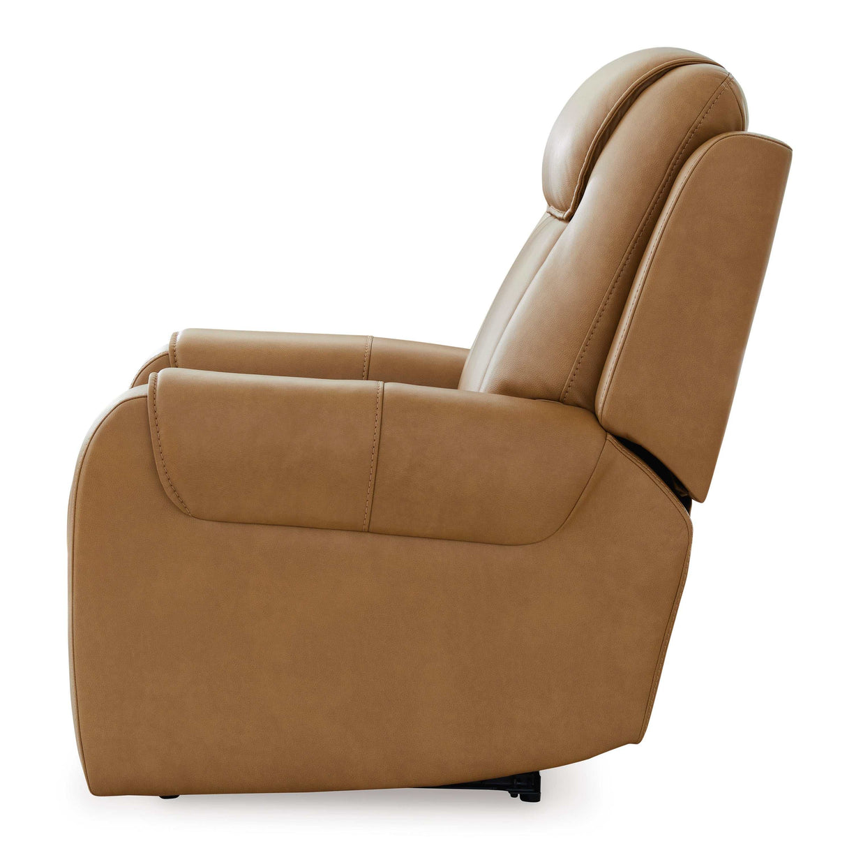 Card Player Cappuccino Power Recliner - Ornate Home