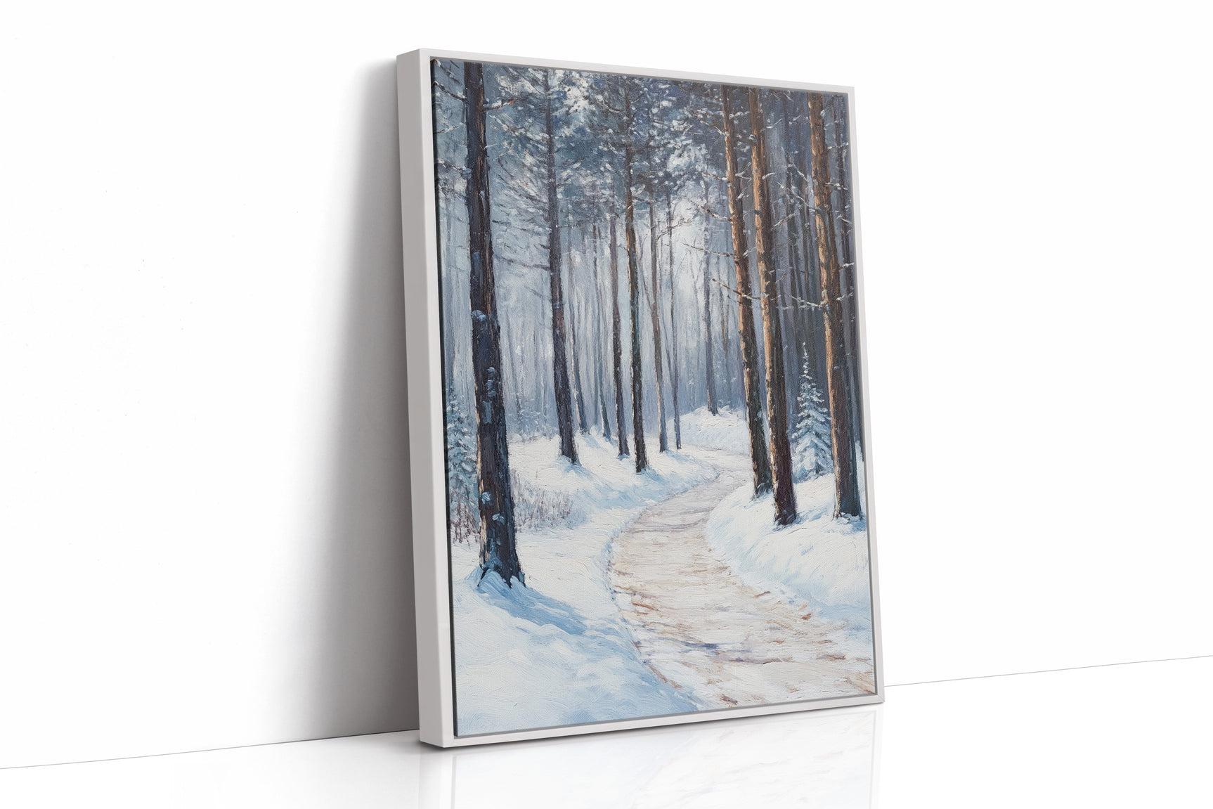 A Path Through Winter's Embrace