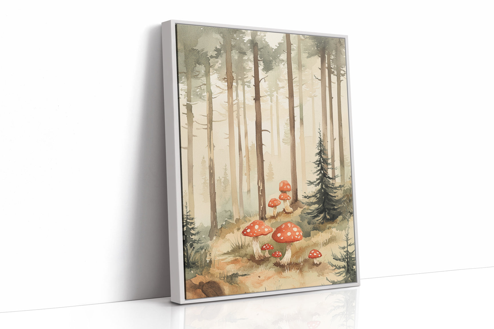Mushroom Serenade in the Pines