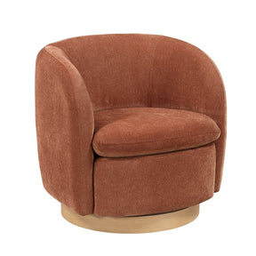 Synova Red Swivel Chair