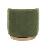 Synova Walnut Swivel Chair