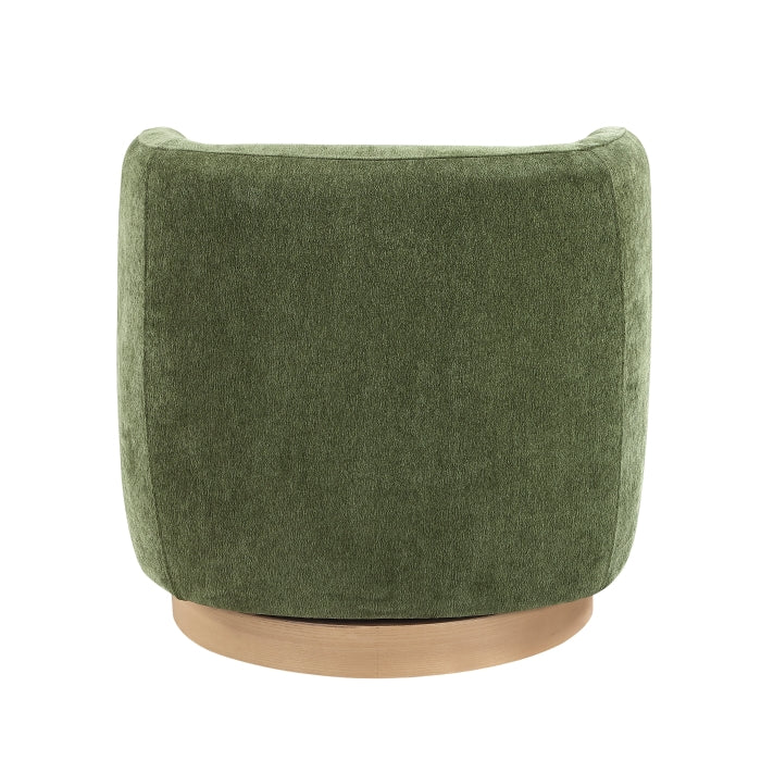 Synova Walnut Swivel Chair