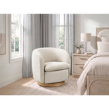 Synova Beige Swivel Chair