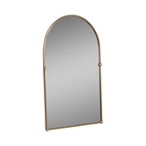Elmco Gold Arch Mirror with 4 Knobs