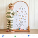 Tiny Land® Double-Sided Arched Magnet Chalkboard