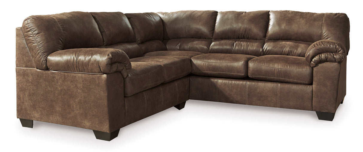 (Online Special Price) Bladen Coffee 2pc Sectional RAF Sofa - Ornate Home