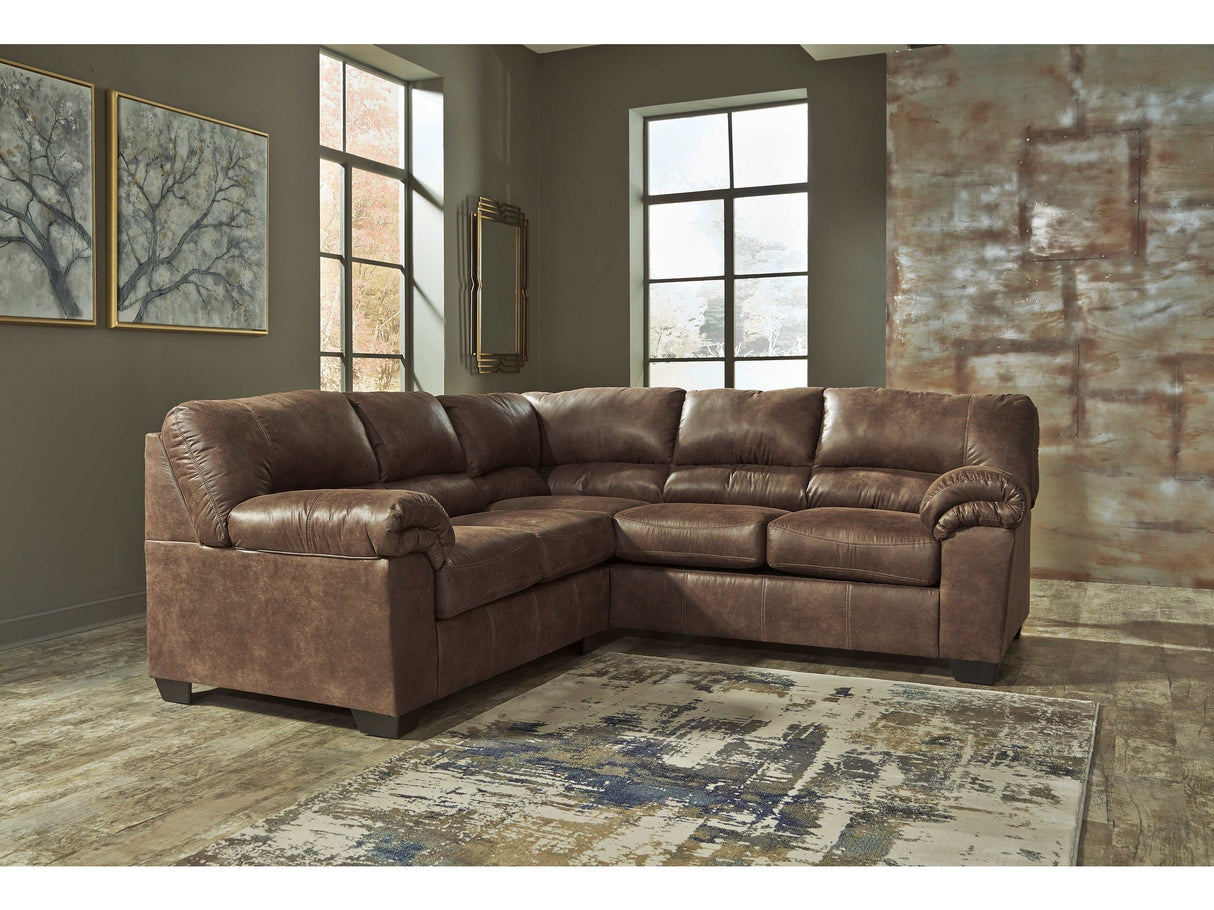 (Online Special Price) Bladen Coffee 2pc Sectional RAF Sofa - Ornate Home