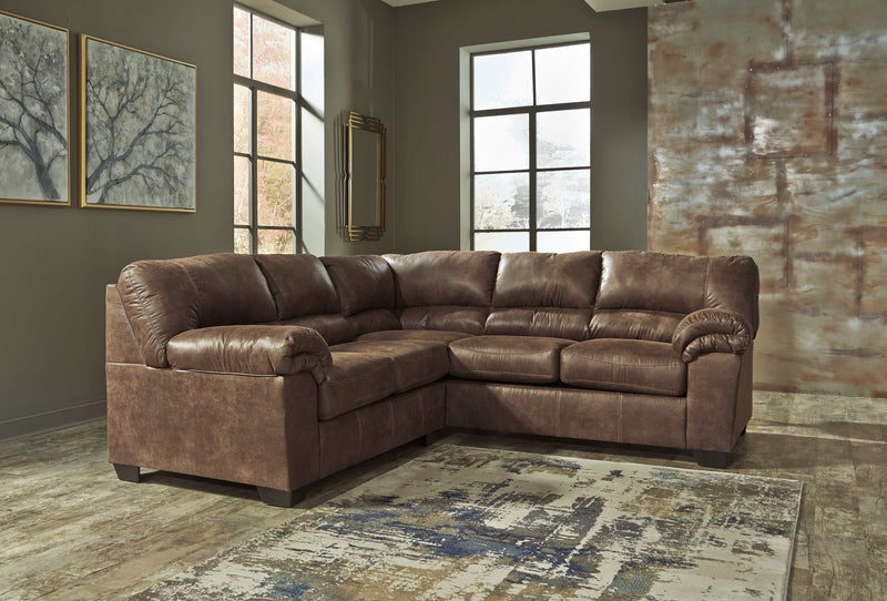 (Online Special Price) Bladen Coffee 2pc Sectional RAF Sofa - Ornate Home