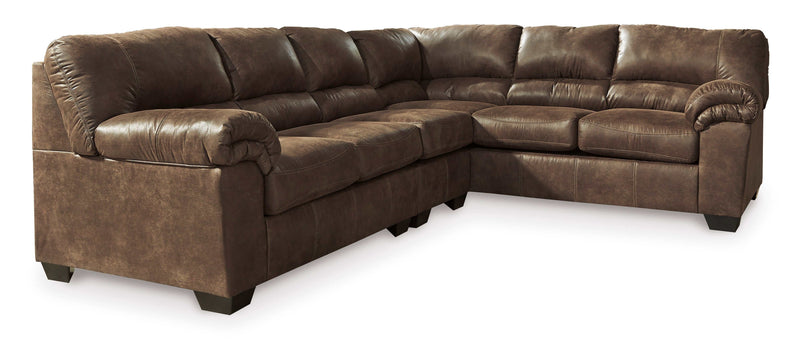 (Online Special Price) Bladen Coffee 3pc Sectional RAF Sofa - Ornate Home
