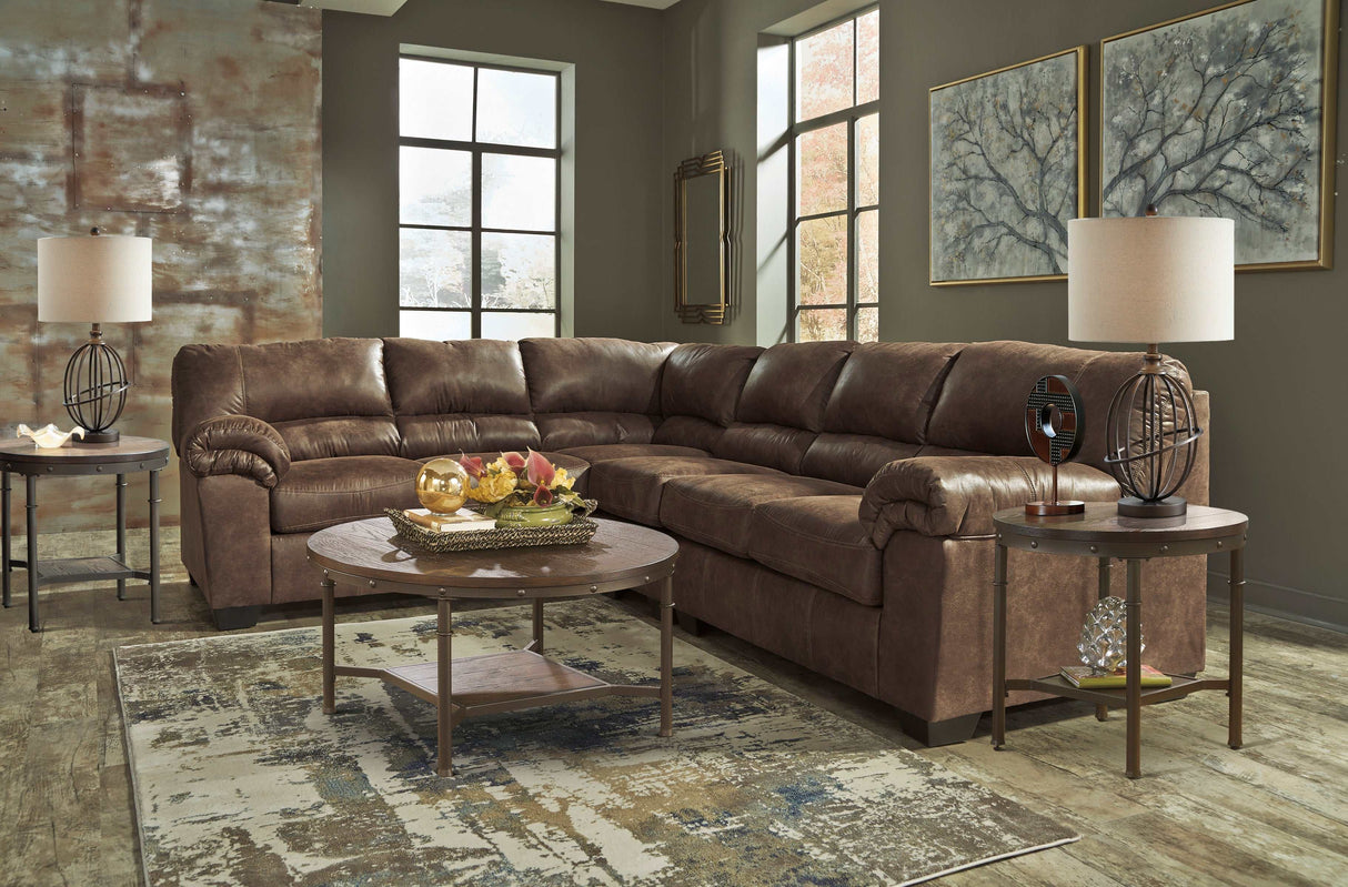 (Online Special Price) Bladen Coffee 3pc Sectional LAF Sofa - Ornate Home