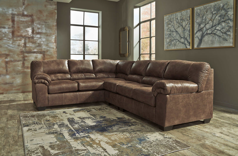 Bladen Coffee 3pc Sectional LAF Sofa - Ornate Home