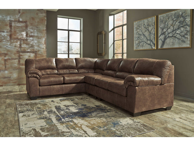 (Online Special Price) Bladen Coffee 3pc Sectional LAF Sofa - Ornate Home