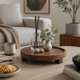 Pacific Brown/Black Wooden Riser